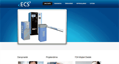 Desktop Screenshot of ecsteknoloji.com