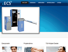 Tablet Screenshot of ecsteknoloji.com